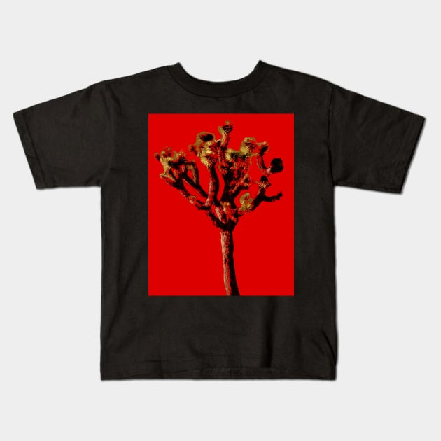 joshua tree Kids T-Shirt by oryan80